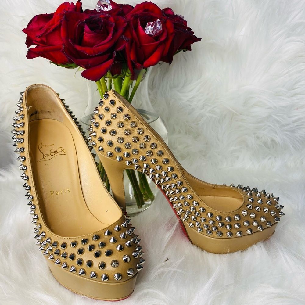 Christian Louboutin Alti Spiked Platform Pump